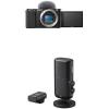 imageSony Alpha ZVE10  APSC Interchangeable Lens Mirrorless Vlog Camera Kit  BlackBlack