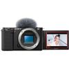 imageSony Alpha ZVE10  APSC Interchangeable Lens Mirrorless Vlog Camera Kit  BlackBlack