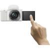imageSony Alpha ZVE10  APSC Interchangeable Lens Mirrorless Vlog Camera Kit  BlackWhite