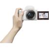 imageSony Alpha ZVE10  APSC Interchangeable Lens Mirrorless Vlog Camera Kit  BlackWhite
