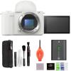 imageSony Alpha ZVE10 II  APSC Interchangeable Lens Mirrorless Content Creators Camera  White  with LensWhite