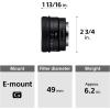 imageSony FE 50mm F25 G FullFrame UltraCompact G Lens