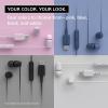 imageSony IEREX15C USBC Plug Wired inEar Headphones for iPhone and Android Phones with Builtin MultiFunction Button Volume and Mic Control Supports USB Audio Class 10 Devices PinkBlue