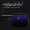 imageSony INZONE MatD SpeedType Large Cloth Gaming Mousepad 480x400mm Low Friction NonSlip Rubber Base Edge Stitched 4mm Thickness Developed with Fnatic