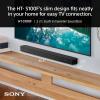 imageSony S100F 20ch Soundbar with Bass Reflex Speaker Integrated Tweeter and Bluetooth HTS100F easy setup compact home office use with clear sound black