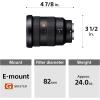 imageSony SEL2470GM EMount Camera Lens FE 2470 mm F28 G Master Full Frame Standard Zoom Lens BlackSEL1635GM  Extra Kit