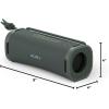 imageSony ULT Field 3 Wireless Portable Bluetooth Speaker IP67 Waterproof Dustproof Rustproof and Shockproof with Enhanced Bass 24 Hour Battery and Shoulder Strap SRSULT30B BlackForest Gray