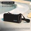 imageSony ULT Field 3 Wireless Portable Bluetooth Speaker IP67 Waterproof Dustproof Rustproof and Shockproof with Enhanced Bass 24 Hour Battery and Shoulder Strap SRSULT30B BlackBlack