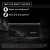 imageSony ULT Field 3 Wireless Portable Bluetooth Speaker IP67 Waterproof Dustproof Rustproof and Shockproof with Enhanced Bass 24 Hour Battery and Shoulder Strap SRSULT30B BlackOff White