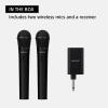 imageSony ULT MIC Wireless Microphone for Karaoke with 20 Hour Battery Includes Two Wireless Mics and Receiver UOULTMIC1ULT Mic