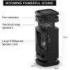 imageSony ULT Tower 10 Bluetooth Karaoke Party Speaker with Powerful Bass 360 Sound and Party Lights Included Wireless Microphone  New