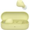 imageSony WFC510 Truly Wireless inEar Bluetooth Earbud Headphones with up to 22Hour Battery MultipointConnection Mic and IPX4 Water Resistance Butter YellowYellow