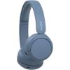 imageSony WHCH520 Wireless Headphones Bluetooth OnEar Headset with Microphone and up to 50 Hours Battery Life with Quick Charging Butter YellowBlue