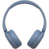 imageSony WHCH520 Wireless Headphones Bluetooth OnEar Headset with Microphone and up to 50 Hours Battery Life with Quick Charging Butter YellowBlue