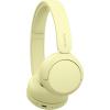 imageSony WHCH520 Wireless Headphones Bluetooth OnEar Headset with Microphone and up to 50 Hours Battery Life with Quick Charging Butter YellowYellow