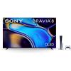imageSony 77 Inch OLED 4K Ultra HD TV BRAVIA 8 Smart Google TV ampamp PlayStation 5 Disc Edition Console Slim