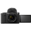 imageSony Alpha ZVE1 FullFrame Interchangeable Lens Mirrorless Vlog Camera with 2860mm Lens  White BodyBlack