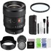 imageSony Emount FE 24mm F14 GM Full Frame Wideangle Prime Lens SEL24F14GM BlackLens  DHD Filter  Extra Kit