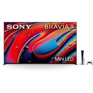 imageSony 65 Inch Mini LED QLED 4K Ultra HD TV BRAVIA 9 Smart Google TV ampamp PlayStation 5 Disc Edition Console Slim