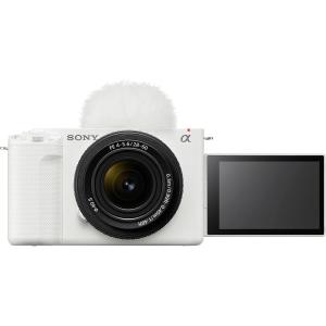 imageSony Alpha ZVE1 FullFrame Interchangeable Lens Mirrorless Vlog Camera with 2860mm Lens  White BodyWhite