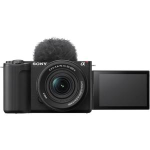 imageSony Alpha ZVE10 II  APSC Interchangeable Lens Mirrorless Content Creators Camera  White  with LensBlack