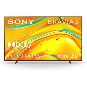 imageSony BRAVIA 5 98 Inch TV Mini LED 4K Smart Google TV XR Processor with AI Technology120hz Television with Dolby VisionAtmos Exclusive Features for PlayStation5 K98XR50 2025 Model98