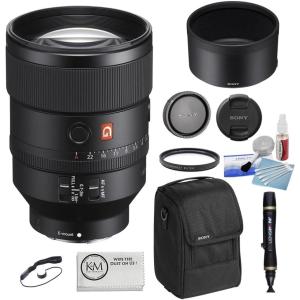 imageSony FE 135mm F18 G Master Telephoto Prime Lens for Sony EMountSEL135F18GM  UV Filter  Starter Kit