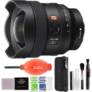 imageSony FE 14mm F18 GM FullFrame LargeAperture Wide Angle Prime G Master Lens BlackSEL14F18GM  Extra Kit