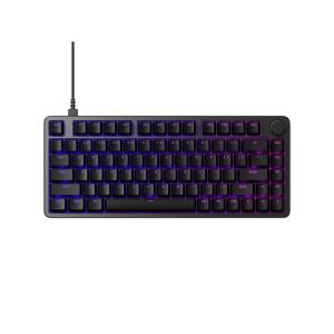 imageSony INZONE KBDH75 75 Wired Aluminum Chassis Gaming Keyboard HallEffect Switch Rapid Trigger Adjustable Actuation Point 8000 Hz Polling Rate RGB Lighting Volume Dial