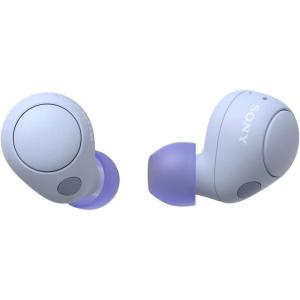 imageSony WFC700N Truly Wireless Noise Canceling inEar Bluetooth Earbud Headphones with Mic and IPX4 Water Resistance WhiteViolet