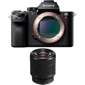 imageSony a7R II FullFrame Mirrorless Interchangeable Lens Camera Body Only Black ILCE7RM2B Base BaseBlack