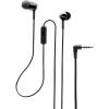 imageSony MDREX155AP inEar Earbud HeadphonesHeadset with mic for Phone Call Black MDREX155APBBlack
