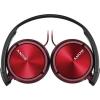 imageSony MDRZX310AP ZX Series Wired On Ear Headphones with mic BlackRed