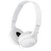 imageSony ZX Series Wired OnEar Headphones with Mic Black MDRZX110APWhite