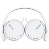 imageSony ZX Series Wired OnEar Headphones with Mic Black MDRZX110APWhite