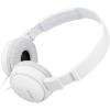 imageSony ZX Series Wired OnEar Headphones with Mic Black MDRZX110APWhite