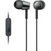 imageSony MDREX155AP inEar Earbud HeadphonesHeadset with mic for Phone Call Black MDREX155APBBlack