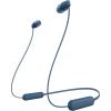 imageSony WIC100 Wireless inEar Bluetooth Headphones with Builtin Microphone BlackBlue