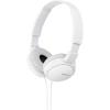 imageSony ZX Series Wired OnEar Headphones with Mic Black MDRZX110APWhite