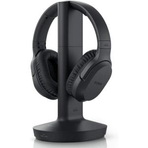 imageSony RF400 Wireless Home Theater Headphones for Watching TV WHRF400 Black 29 Requires use of RCA Audio Out or Headphone Jack on Television