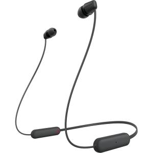 imageSony WIC100 Wireless inEar Bluetooth Headphones with Builtin Microphone BlackBlack