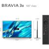 imageSony BRAVIA 3 II 55 Inch 4K HDR LED Smart Google TV with Gemini XR Processor with AI Technology Dolby VisionAtmos 120Hz Television Exclusive Features for PS5 K55XR30M2 2026 Model100 inch