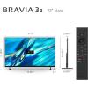 imageSony BRAVIA 3 II 55 Inch 4K HDR LED Smart Google TV with Gemini XR Processor with AI Technology Dolby VisionAtmos 120Hz Television Exclusive Features for PS5 K55XR30M2 2026 Model43 inch