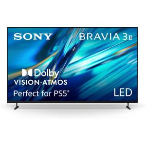imageSony BRAVIA 3 II 55 Inch 4K HDR LED Smart Google TV with Gemini XR Processor with AI Technology Dolby VisionAtmos 120Hz Television Exclusive Features for PS5 K55XR30M2 2026 Model55 inch