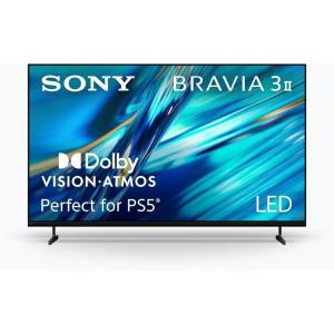 imageSony BRAVIA 3 II 55 Inch 4K HDR LED Smart Google TV with Gemini XR Processor with AI Technology Dolby VisionAtmos 120Hz Television Exclusive Features for PS5 K55XR30M2 2026 Model50 inch
