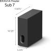 imageSony BRAVIA Theater Sub 8 SASW8 Wireless Subwoofer for SoundbarHome Theater Sound System Compatible with BRAVIA Theater Quad Bar 987 HTA7000HTA5000HTA3000 STRAN1000 2026 ModelSub 7