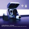 imageSony INZONE Buds Wireless Gaming Earbuds for PCPS5SwitchMobile 48Hr Battery with Case Noise Canceling 360 Spatial Sound 24GHz USBC Dongle WFG700N Glass Purple 2026 Color