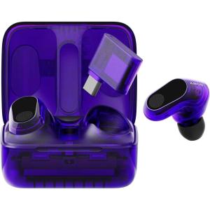 imageSony INZONE Buds Wireless Gaming Earbuds for PCPS5SwitchMobile 48Hr Battery with Case Noise Canceling 360 Spatial Sound 24GHz USBC Dongle WFG700N Glass Purple 2026 Color