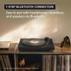 imageSony PSLX5BT Premium Wireless Bluetooth Turntable 2026 Model  Fully Automatic Belt Drive Vinyl Record Player with Builtin Phono EQ and Included Audio Cable Black