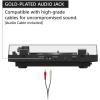 imageSony PSLX5BT Premium Wireless Bluetooth Turntable 2026 Model  Fully Automatic Belt Drive Vinyl Record Player with Builtin Phono EQ and Included Audio Cable Black